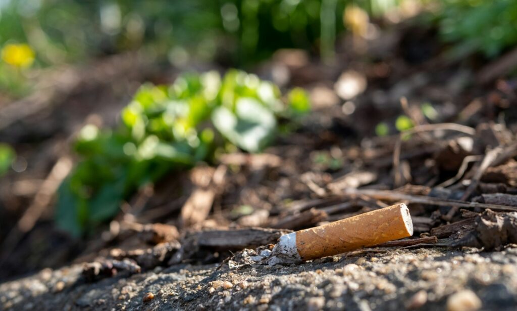 Les mégots nous enfument