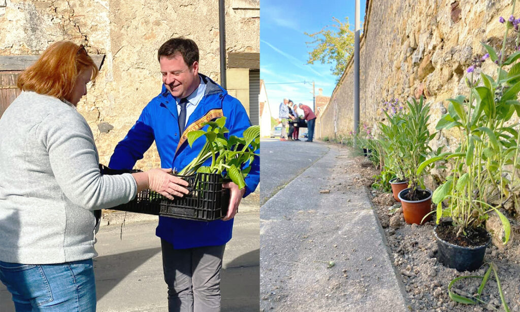 Dans l&rsquo;Indre, cette commune végétalise ses trottoirs